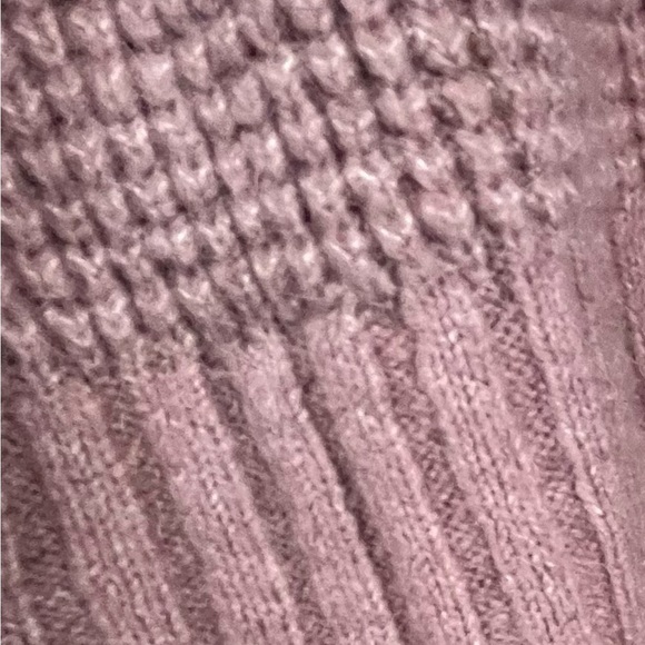 Cozy Long Line Cardigan Duster Medium Dusty Rose Maeve by London Kaye Pockets - Picture 11 of 13